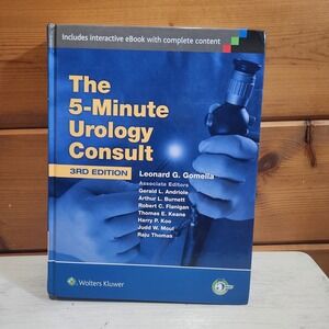 5 Minute Urology Consult 3rd Edition With Code Kluwer 9781451189988 Gomella